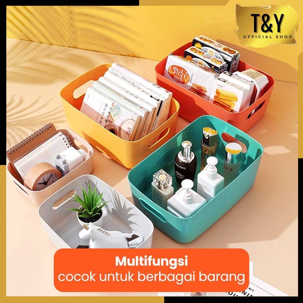 T&amp;Y Storage Box organizer kotak penyimpanan serbaguna Keranjang Perlengkapan Rumah Multifungsi Box Organizer Tempat Penyimpanan Multifungsi