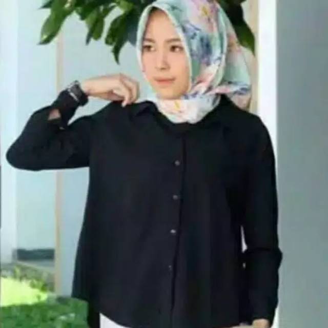 Kemeja Basic/ Kemeja Dian / comfy skolder