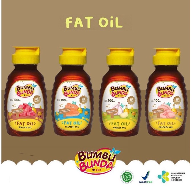 Bumbu Bunda by Elia Fat Oil Non MSG Non Pengawet - Lemak MPASI