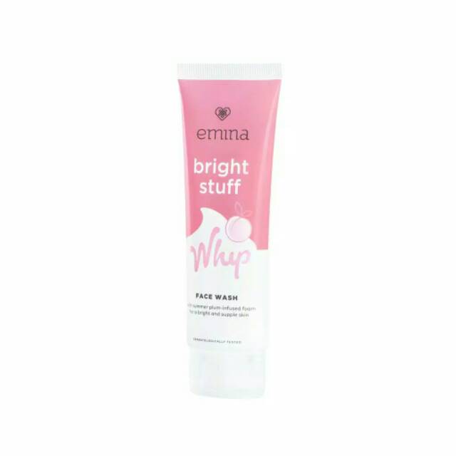 ☃️Cutezz_Ching1☃️Emina Bright stuff Whip Face Wash 50ml