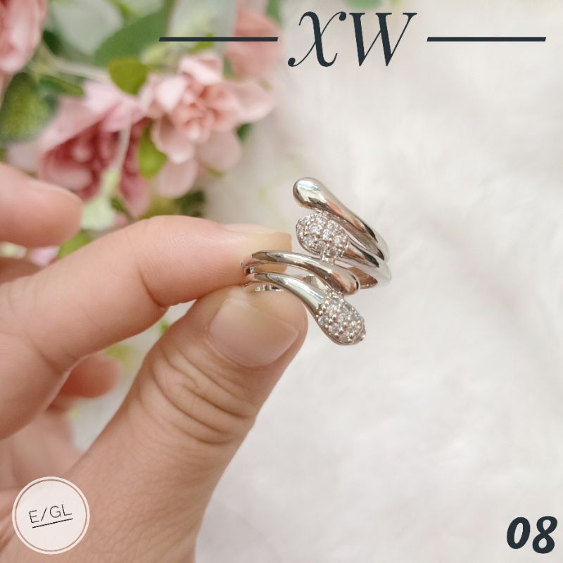 Cincin Fashion Wanita Silver C03054