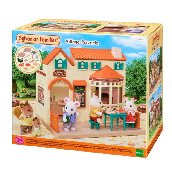 Village Pizzeria Sylvanian Families Playset Original