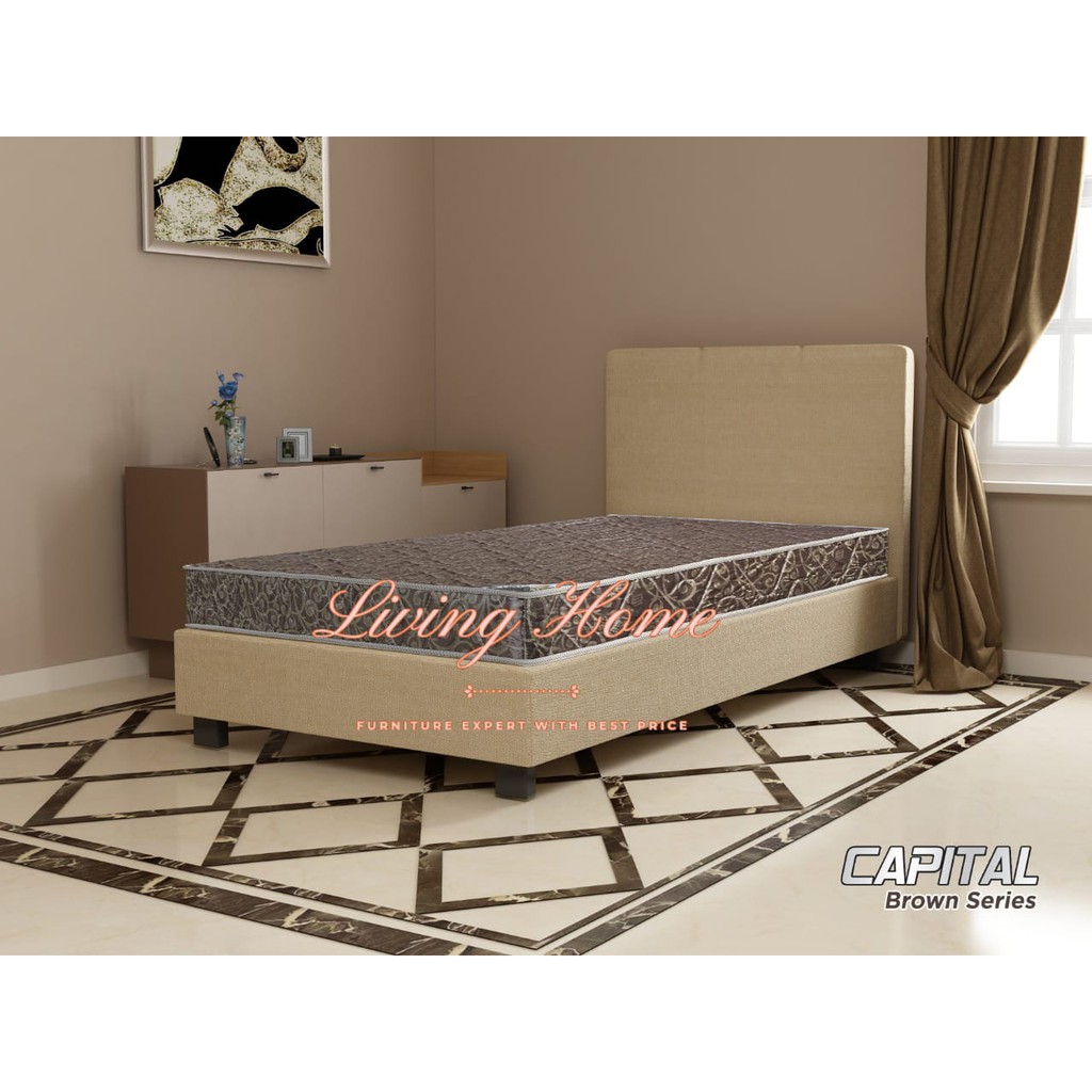 Matras Tilam Kasur Busa Capital Steel Foam Tempat Tidur Mattress Berkualitas Bergaransi 10 thn