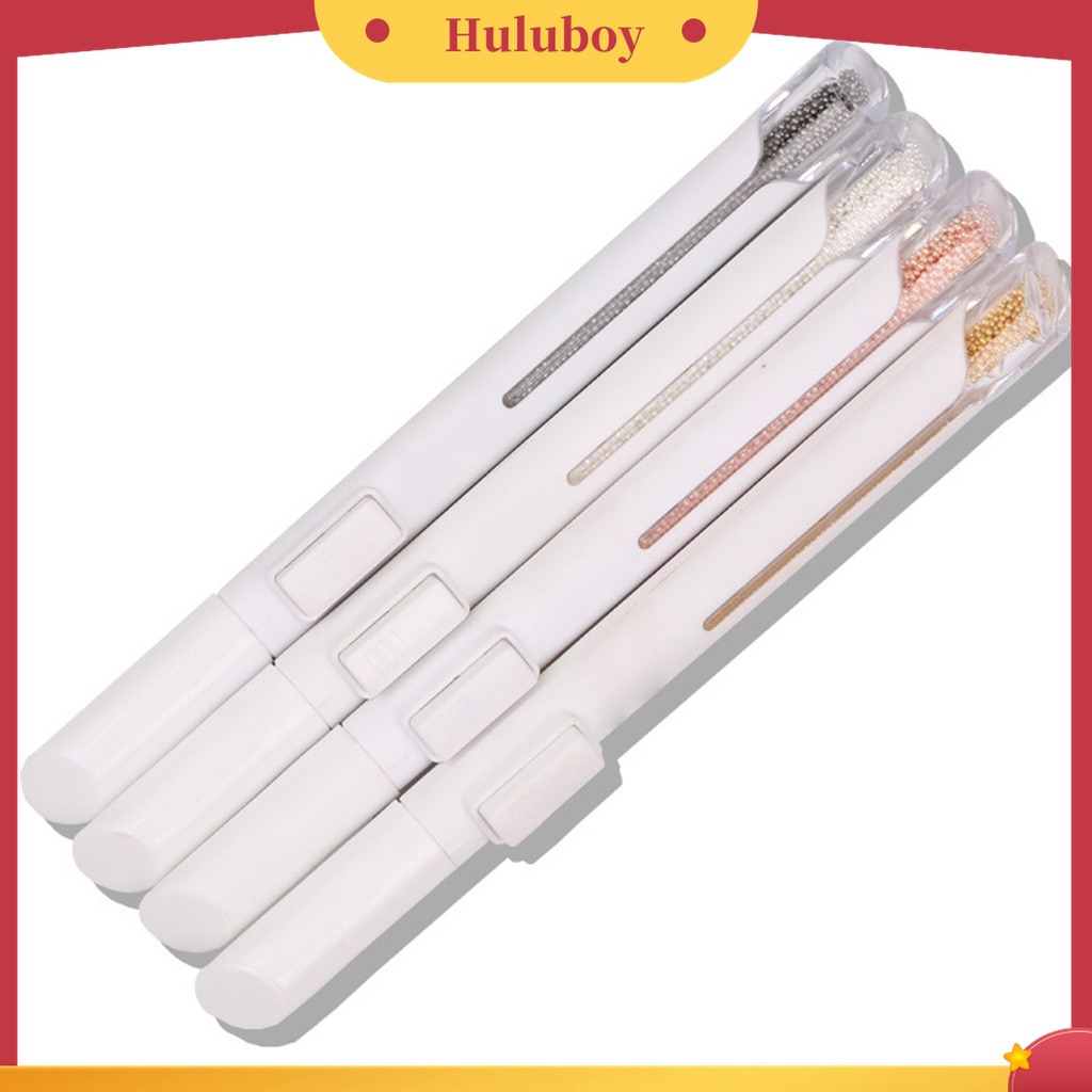 Huluboy Huluboy♡ Pen Pengambil Manik-Manik Bahan Baja Ukuran 0.8mm Untuk Manicure