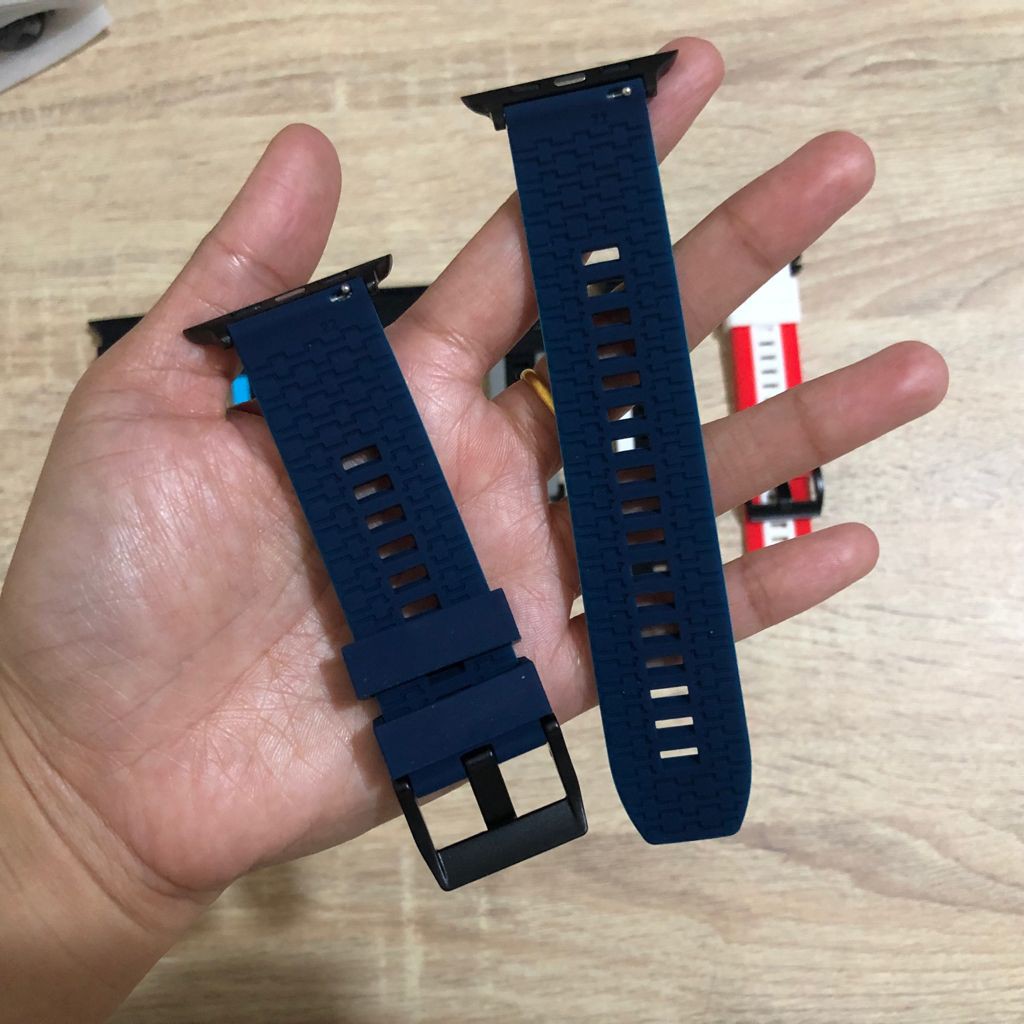 Strap Apple Watch Yuedaer Silicon 38mm/40mm/41mm/ 42mm/44mm/45mm/49mm