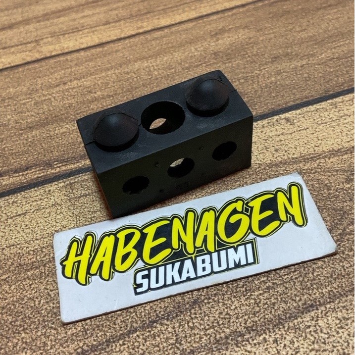 karet rubber bantalan dudukan ganjal peredam jok bagian depan tiger lawas lama revo ori lostpack