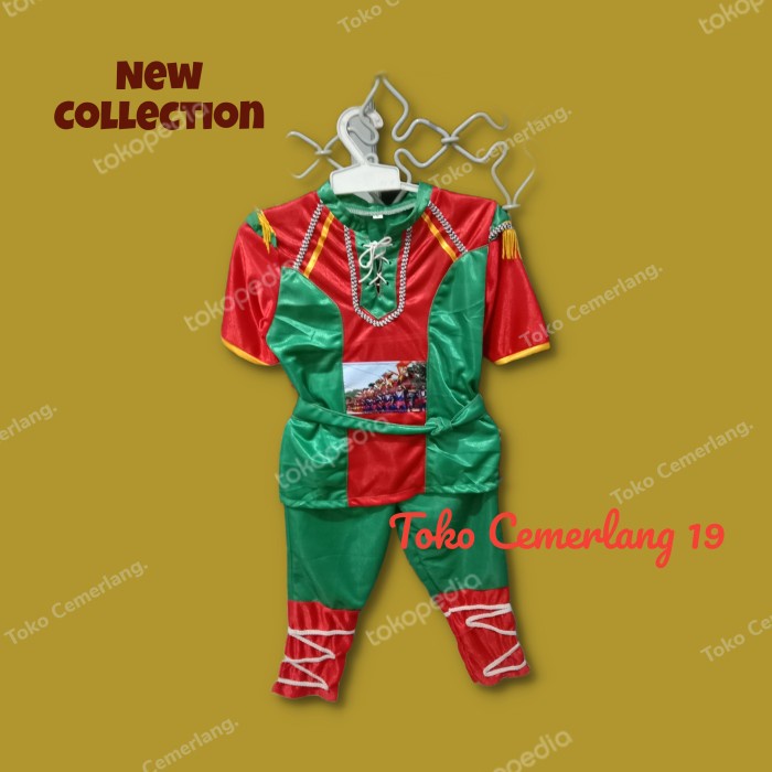 [GRATIS ONGKIR] BAJU BARONGSAI ANAK Baju Adat Baju Costum Barongsai - Random, S TERPERCAYA