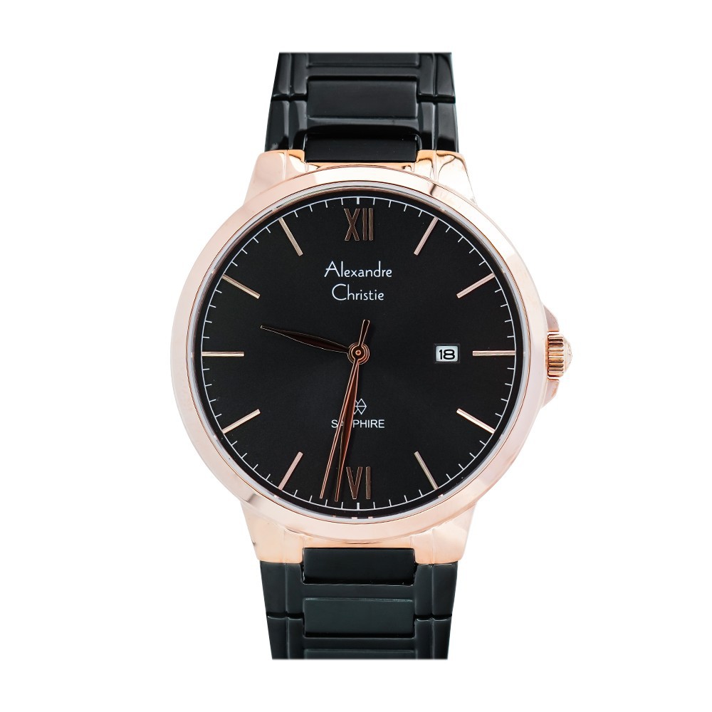 Jam Tangan Pria Original Alexandre Christie AC-8537-MD