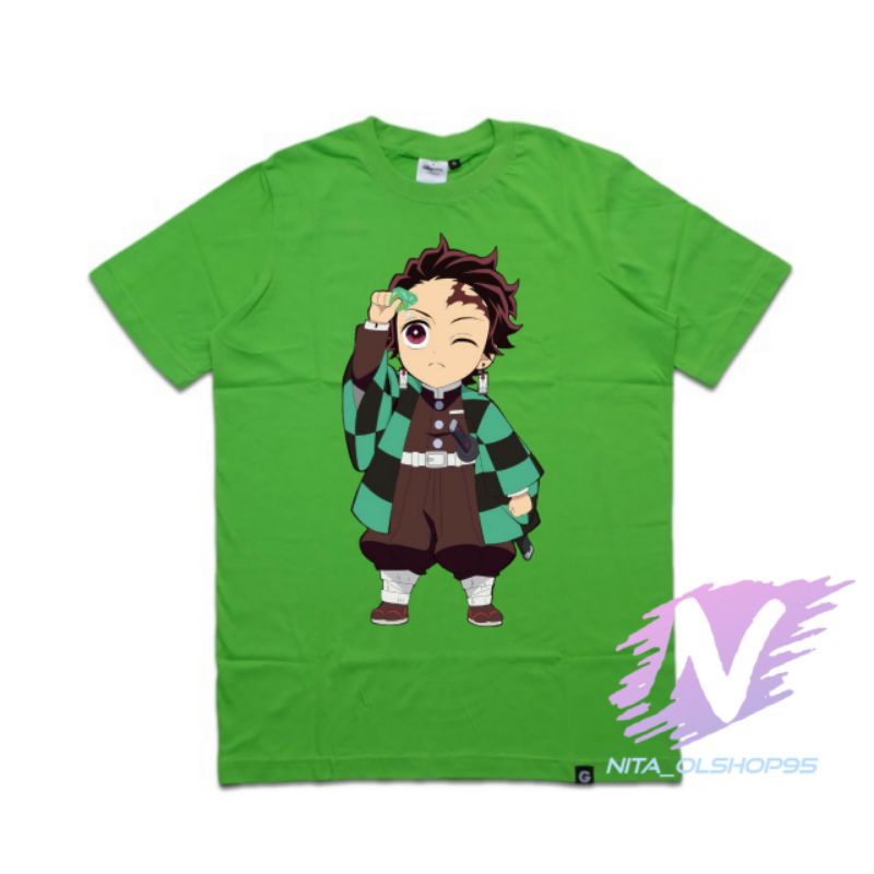 kaos tanjiro demon slayer baju koas anak anime