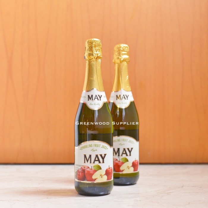 

MAY Brand - Sparkling Apple Juice - 750ML