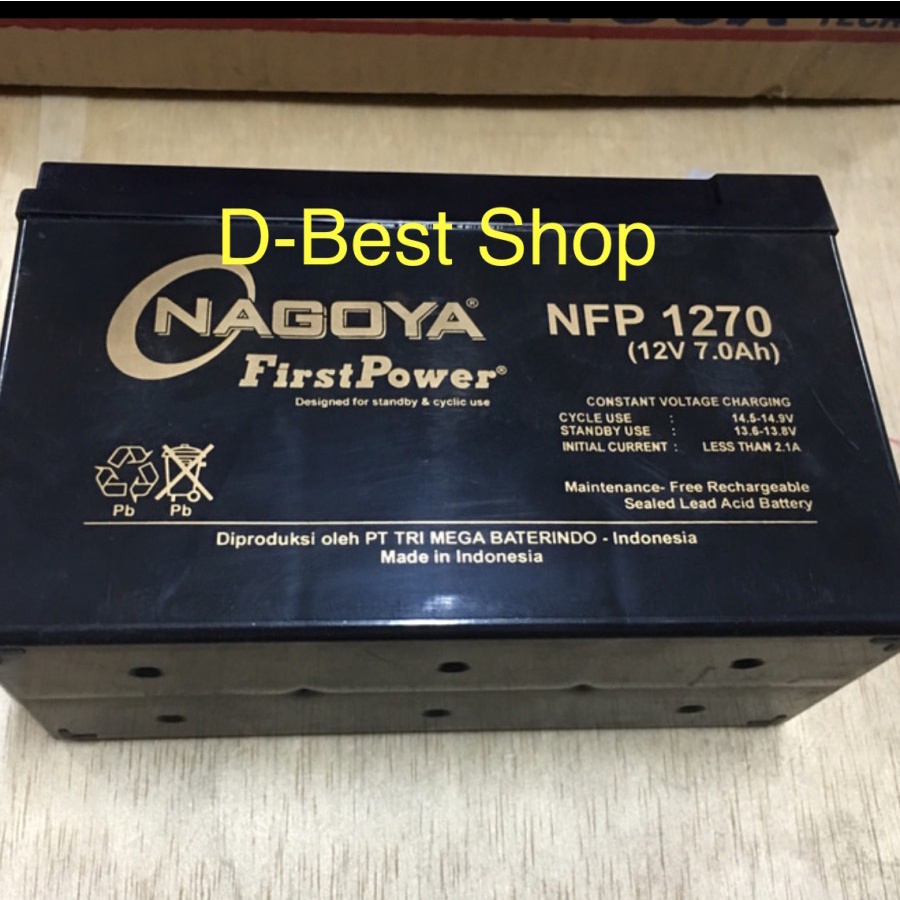 Nagoya 12v 7 amp - aki ups