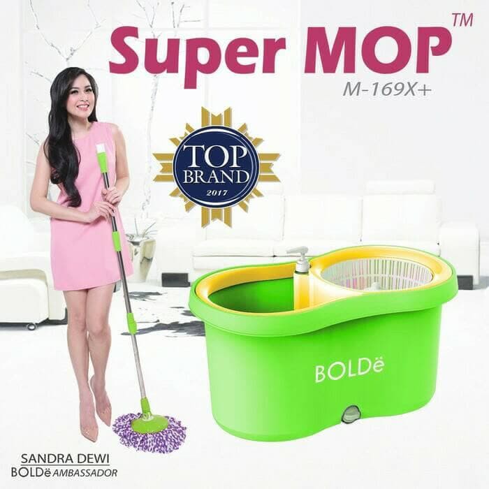 [ COD ] Supermop Bolde M 788X+ / Alat Pel Lantai Serbaguna Bolde M-777X+ / pel pel an praktis peras bilas otomatis bolde uicorn