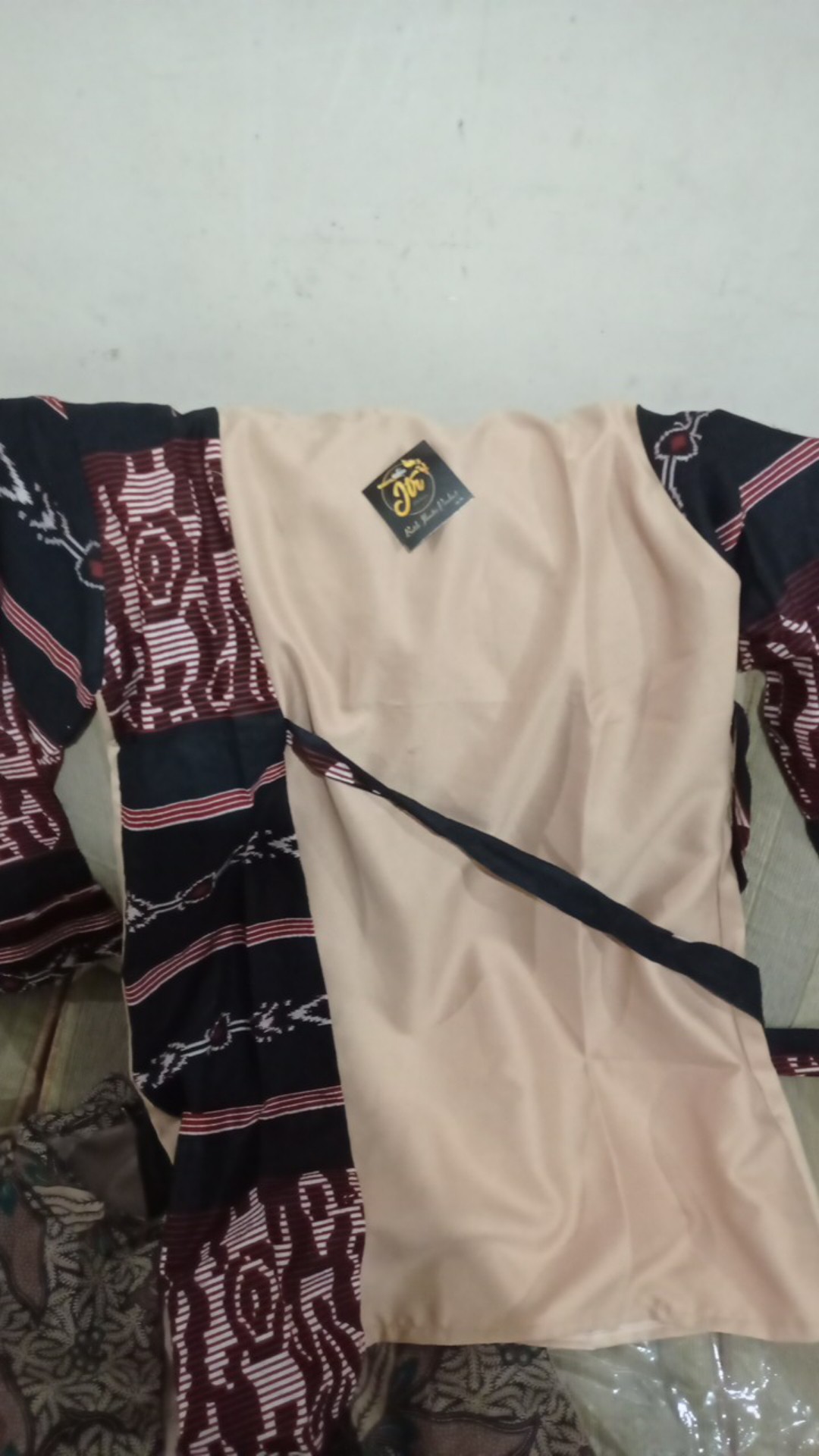 Batik Wanita Asj Sa Hrb026 Kenongo Kemeja Tosca Pendek