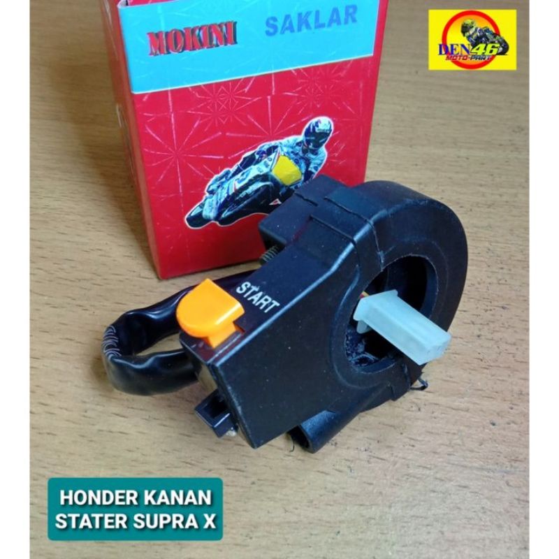 Saklar Kanan/Holder Kanan Tombol Starter Supra x lama, Supra Fit lama
