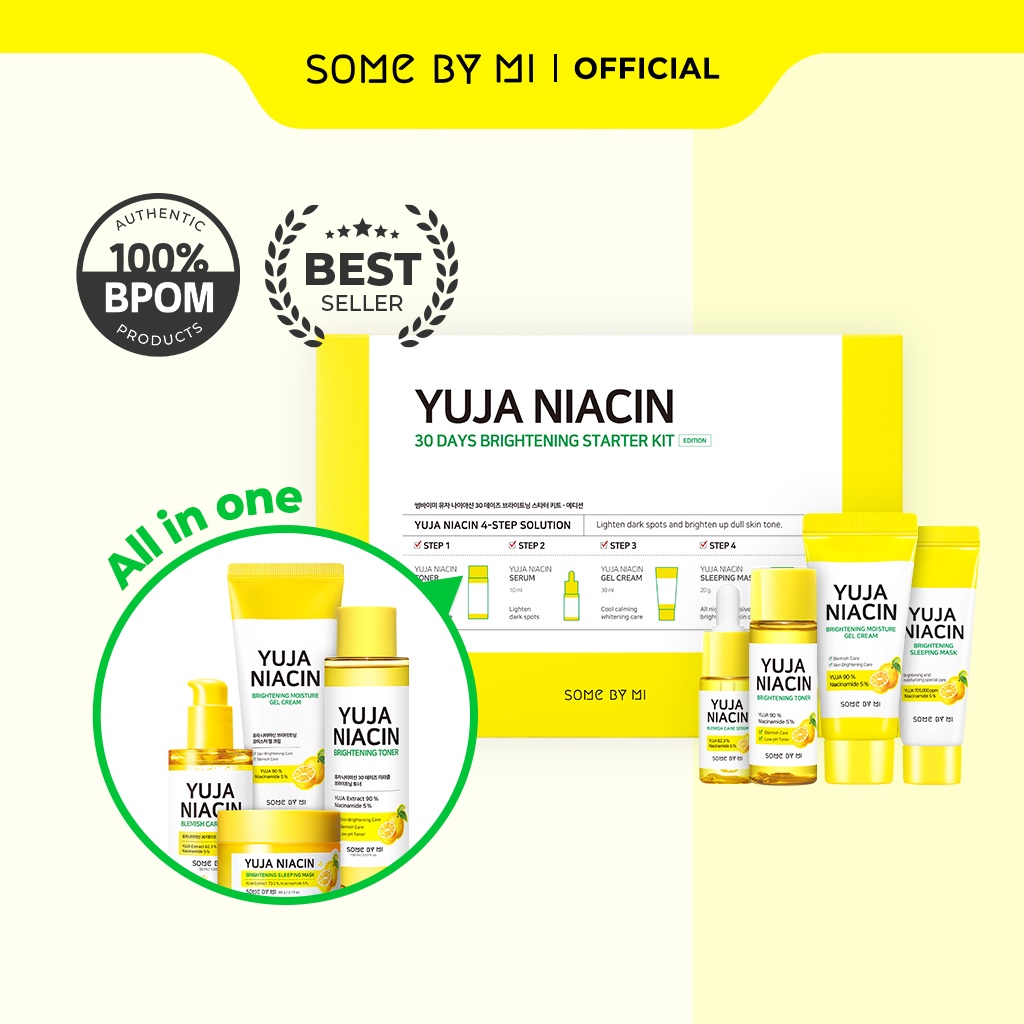 SOME BY MI Yuja Niacin 30 Days Brightening Starter Kit-1