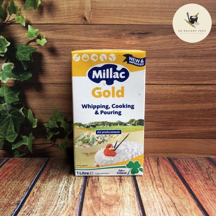

(BISA COD) Whipping Cream Gold Millac 1 Liter