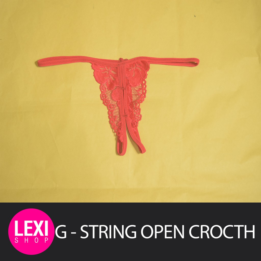 CELANA DALAM G STRING WANITA OPEN CROCTH - LINGERIE JUMBO