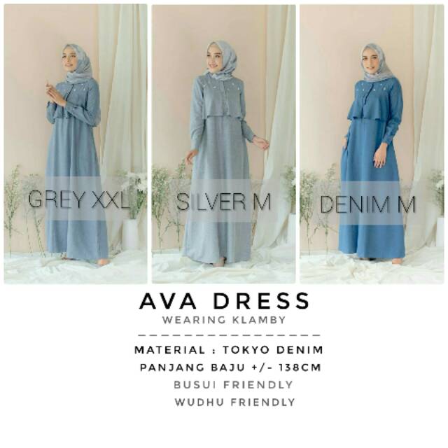 AVA DRESS WEARING KLAMBY