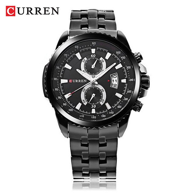 CURREN 8082 Jam Tangan Pria Analog Stainless Steel WK-SBY