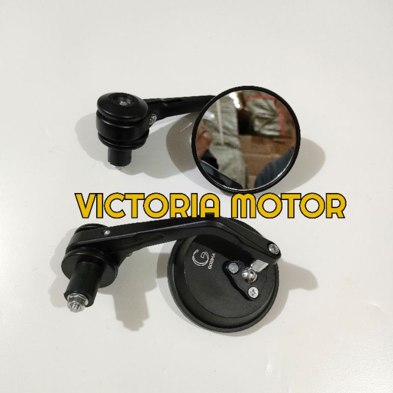 Kaca Spion jalu Stang model bulat jalu beat Mio Vario Scoopy Fino pcx Aerox Nmax Vixion Universal motor