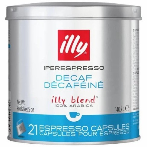 

ILLY DECAF CAPSULE ESPRESSO CAN 5 OZ 140,7g