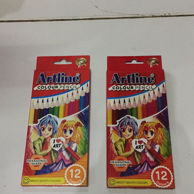 

Kelir 12 warna Artline