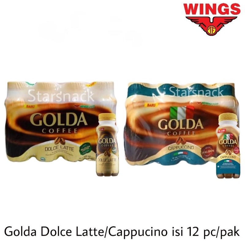 

Golda Dolce Latte karton isi 12btl @200ml (GO SEND)