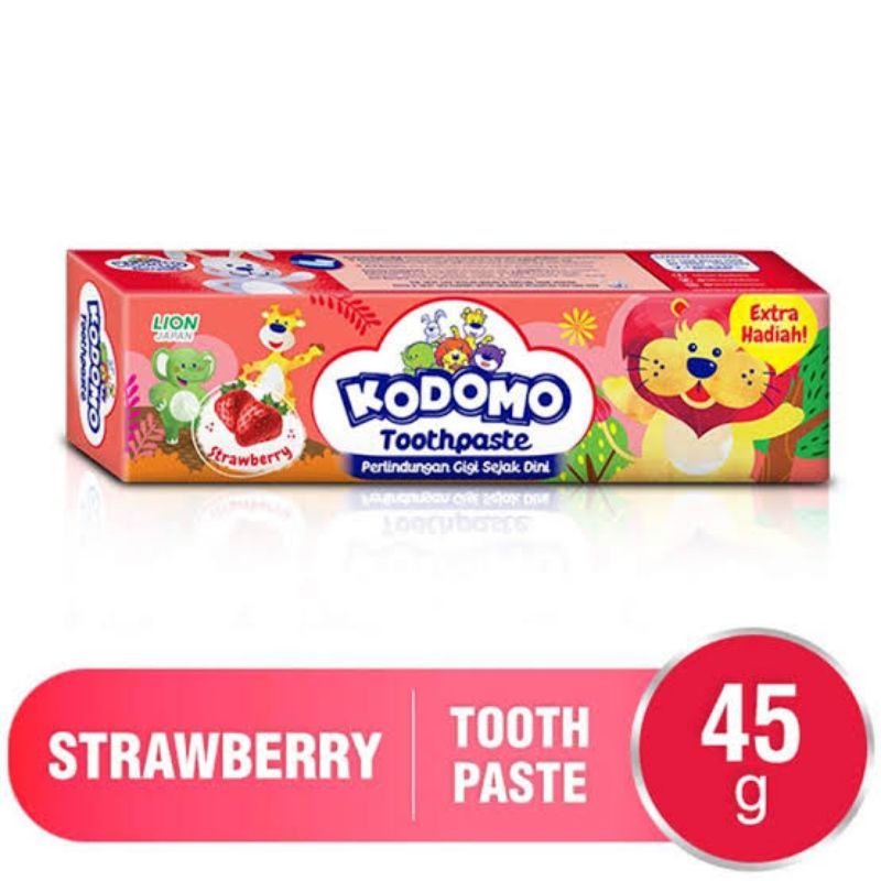 Kodomo Toothpaste 45g - Kodomo Pasta Gigi Anak - Pasta Gigi Anak Kodomo - Odol Anak