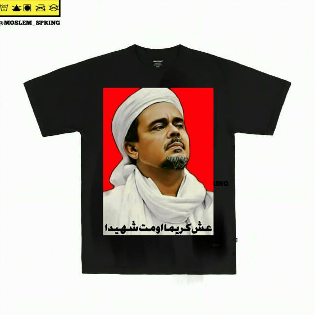 Kaos t-shirt HABIB RIZIEQ SHIHAB (code:626)