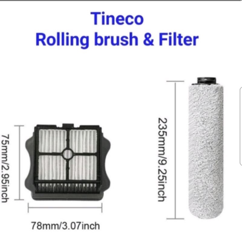 Tineco One floor S3 tineco ifloor breeze roller brush filter