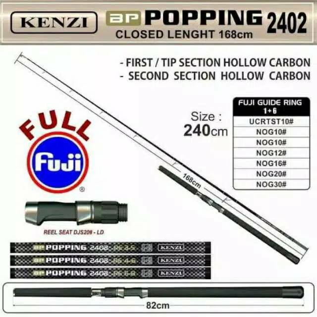 Joran kenzi popping 2402 PE 3-5