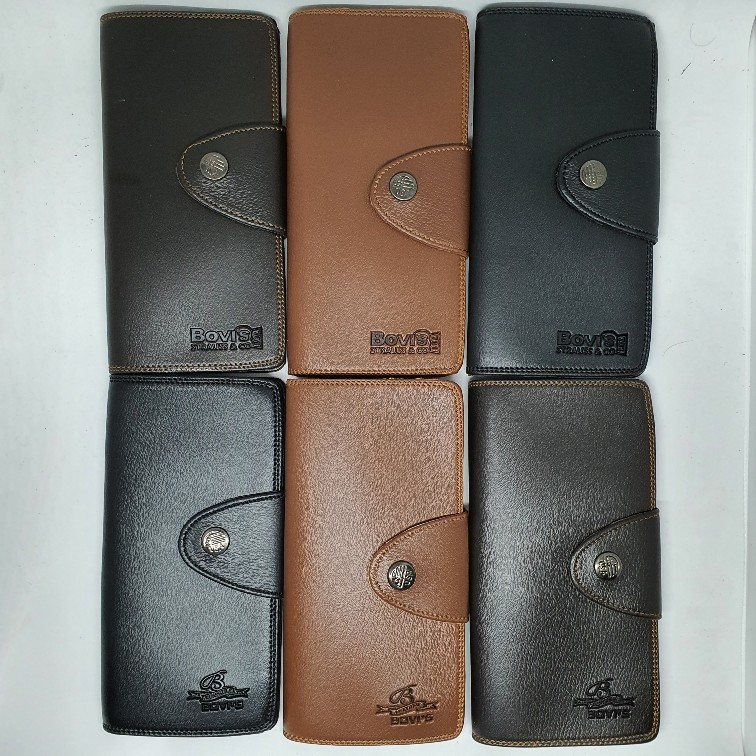 DOMPET PRIA PANJANG BOVIS KANCING TERLARIS HARGA MURAH BERKUALITAS BAIK KEREN TERBARU ANAK MUDA