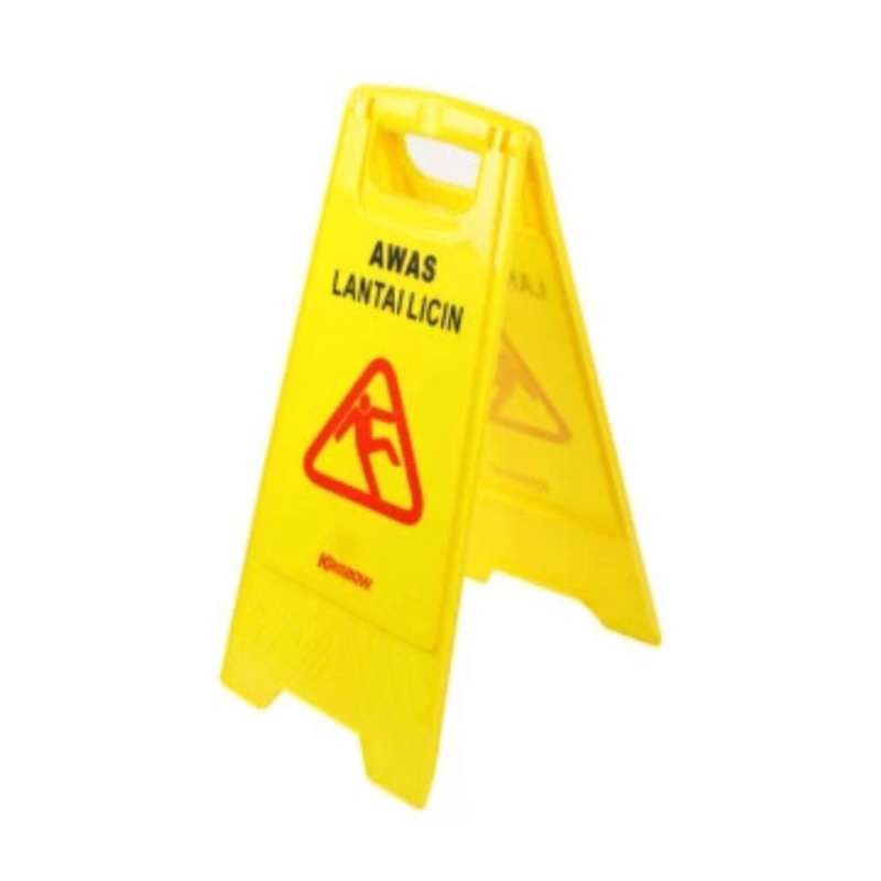 

Warning Wet Floor Sign krisbow / Papan Awas Licin krisbow