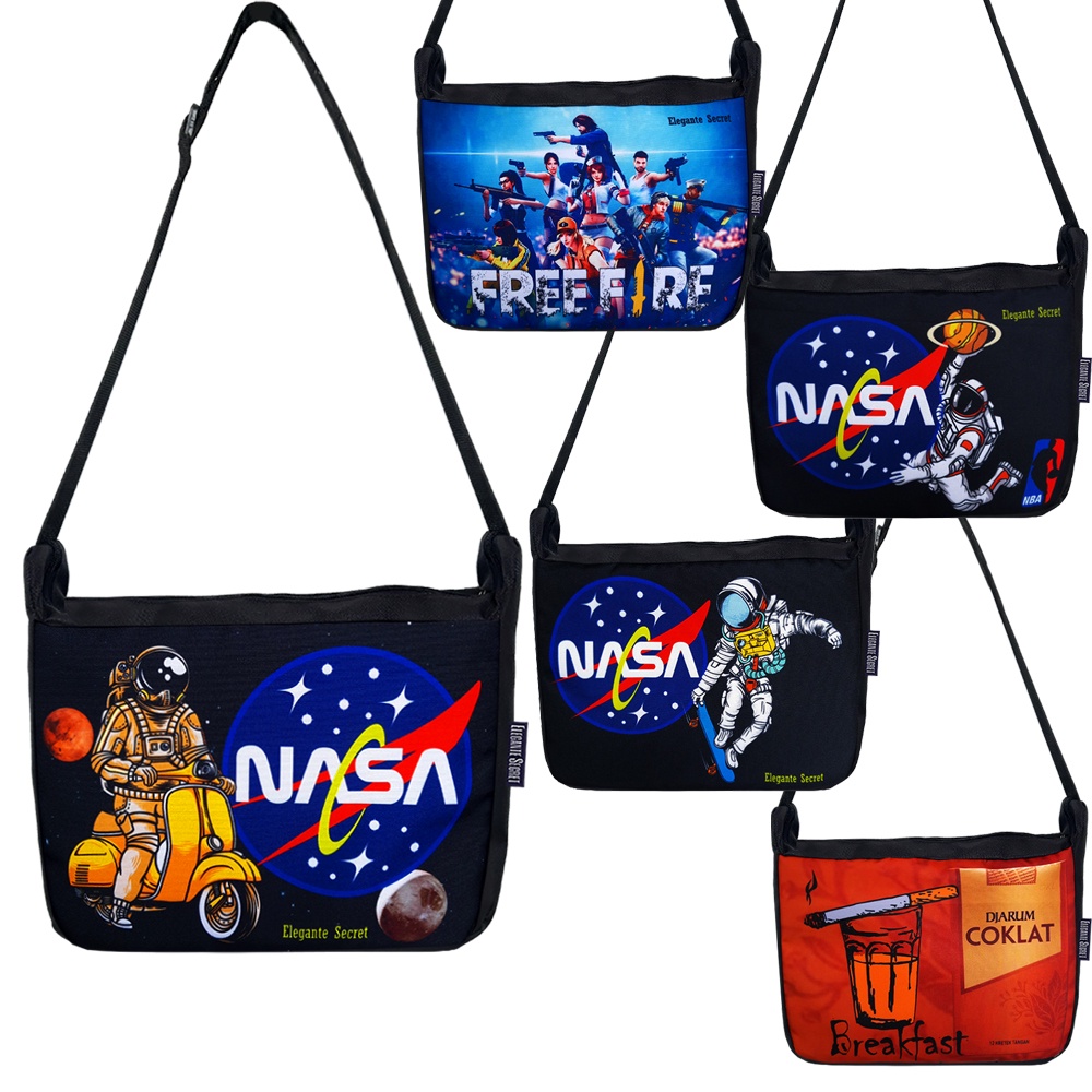 JUAL Tas Selempang Pria Sekolah Slempang Soren Cowo Sublim JUAL