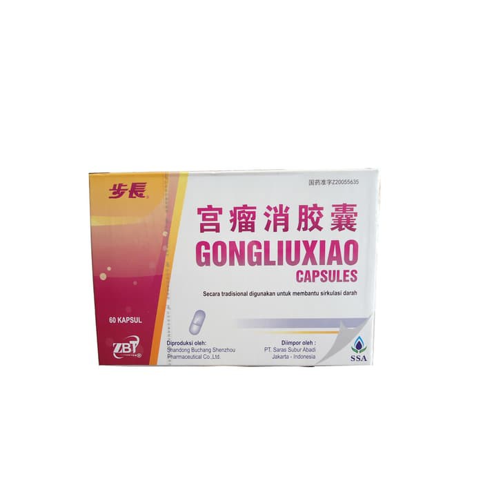 GONGLIUXIAO Capsules obat miom / kista herbal manjur