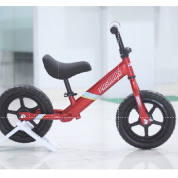 Sepeda Anak Element Kidsbike Push bike Eva 3.0 Ban 12 Inch Hi Teen Steel-Merah