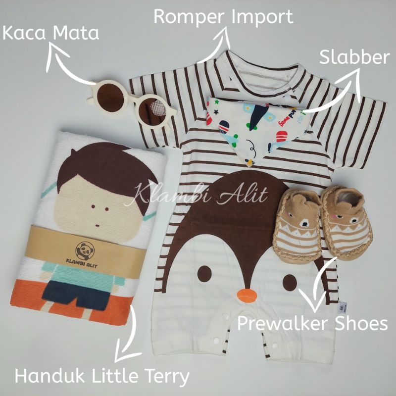 Klambi Alit Paket Hampers Bayi/ paket kado bayi/ kado lahiran / kado bayi / Baju Newborn/ Newborn Gift Set