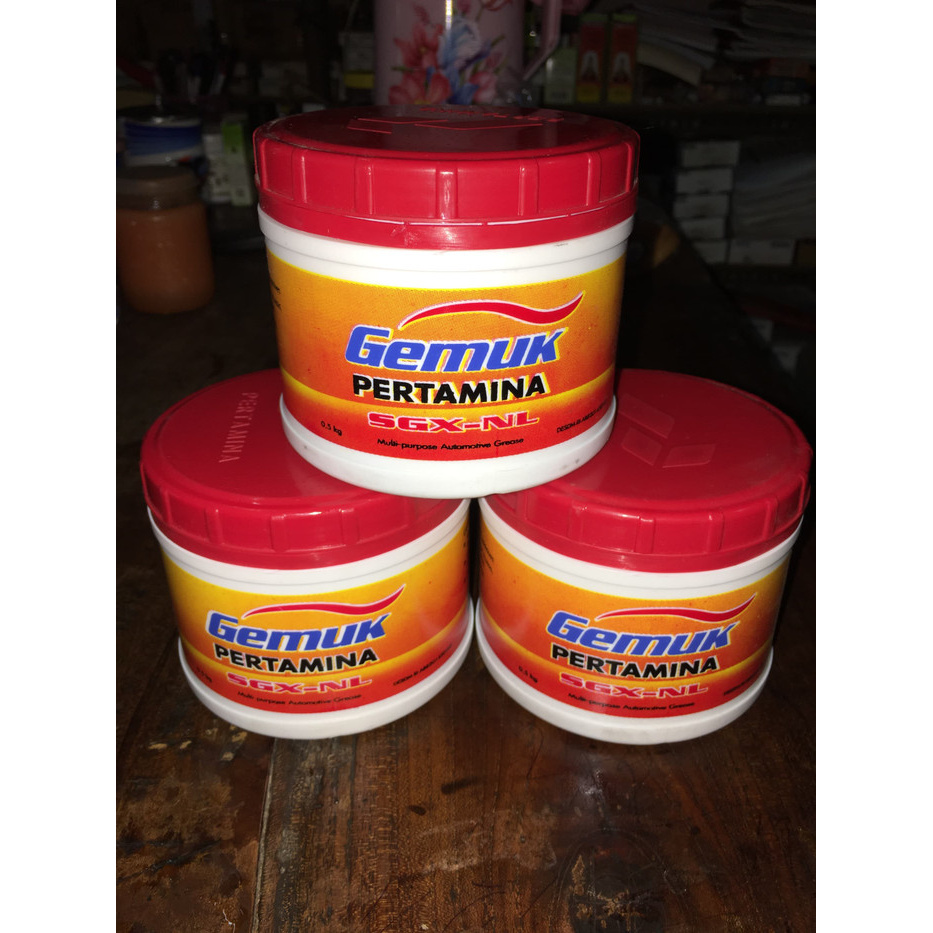 Pertamina Grease / Gemuk/ Pelumas / Stempet Kuning 0,5kg Original