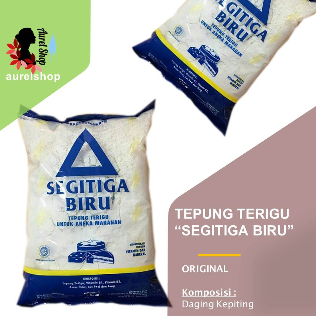 

SEGITIGA BIRU Tepung Terigu Ekonomis kemasan 1 kg