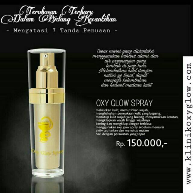 Oxy glow spray