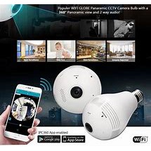 Kamera CCTV WIFI Bohlam IP Camera