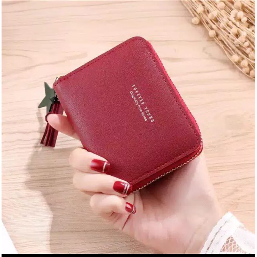 Dompet Wanita Olivia Mini Clutch Korean Fashion Pouch Wallet Wanita Keren-5