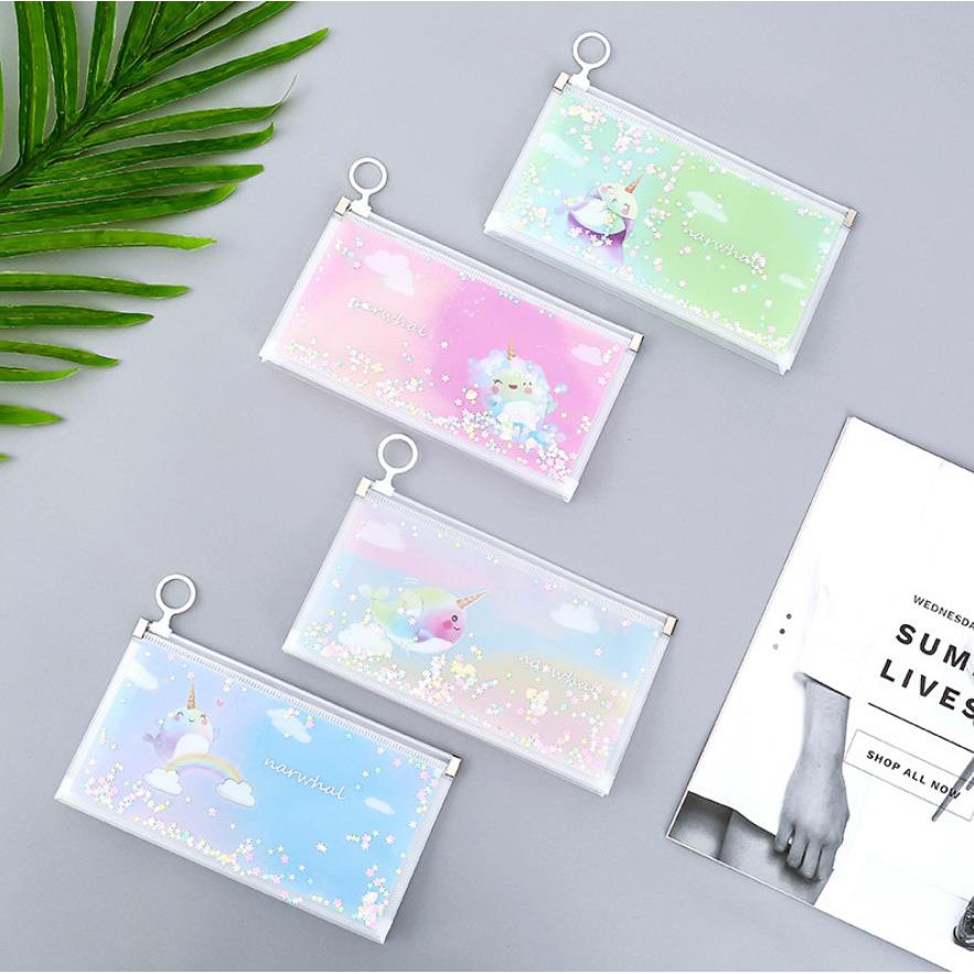 KOTAK PENSIL GLITTER MOTIF LUCU UNIK / TEMPAT PENSIL / KOTAK PULPEN / TEMPAT ALAT TULIS PP171-3