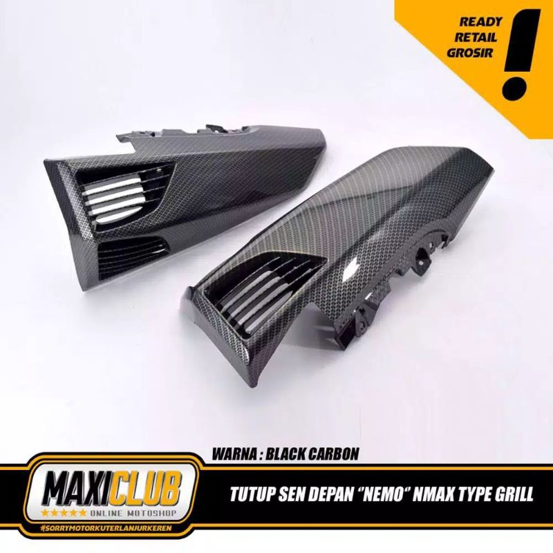 COVER SEN KARBON NMAX LAMA | TUTUP SEN NMAX KARBON NEMO