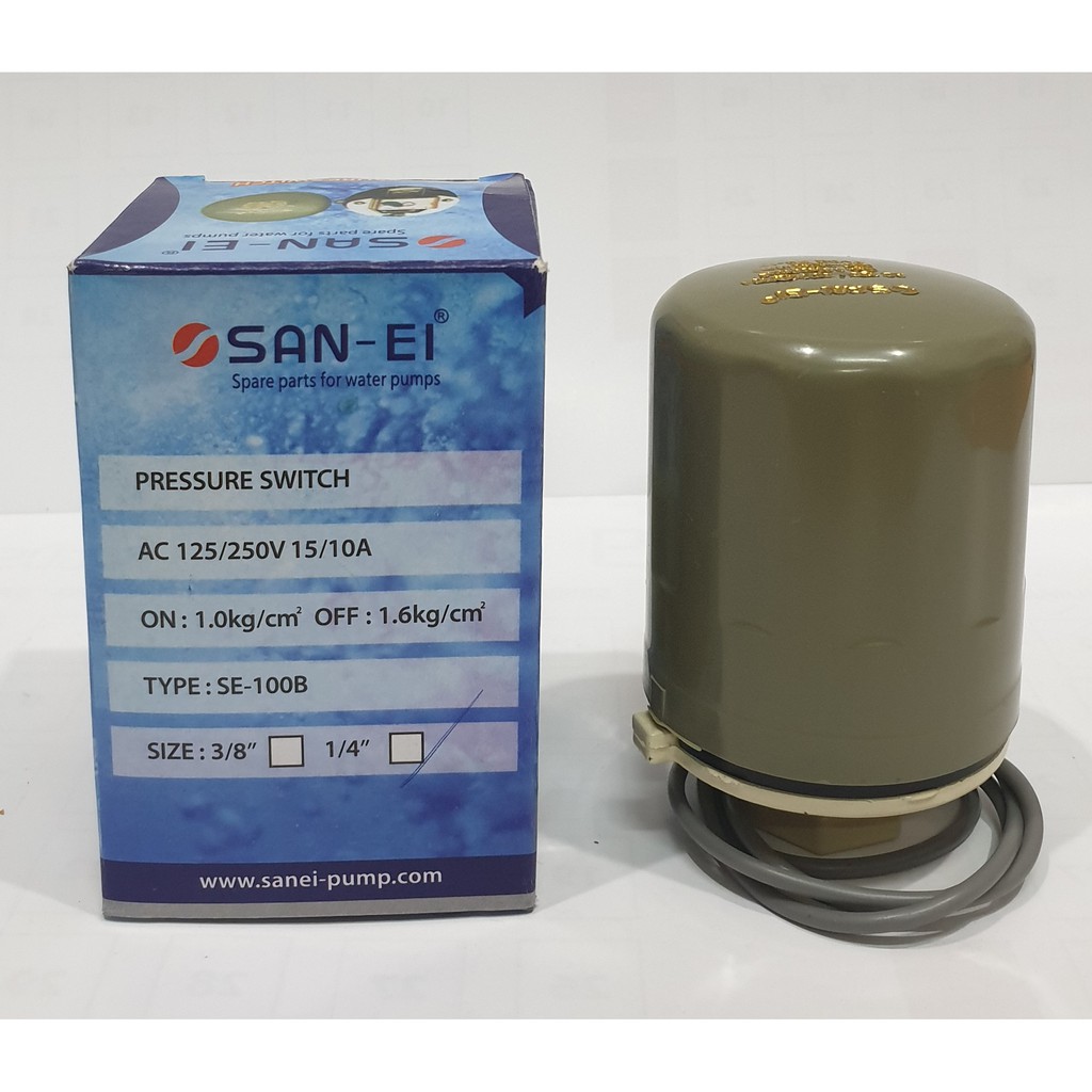 Otomatis Pressure Switch SanEi Original 1/4 inch atau 3/8 inch