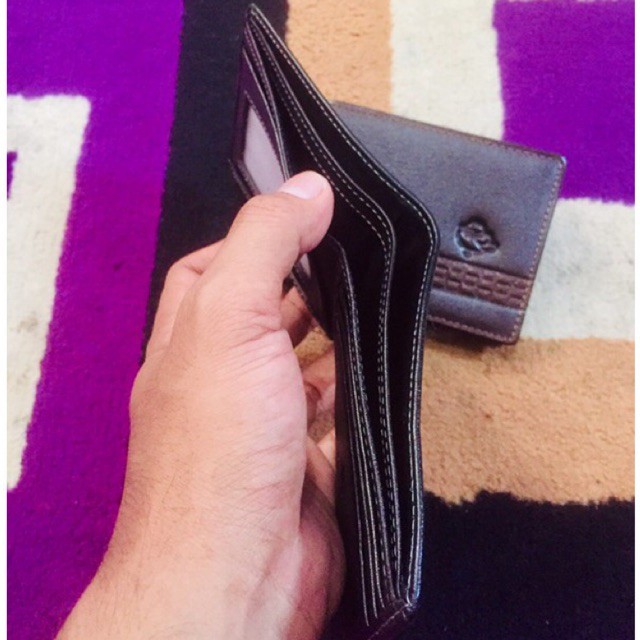 Dompet kulit asli untuk pria/cowok ukuran kecil simpel #dompet #dompetpria #dompetkecil #dompetkulit