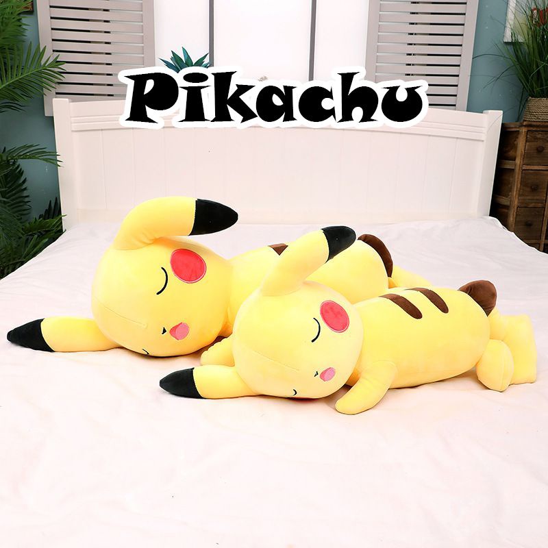 Boneka Pokemone Mainan Mewah Kawaii Anime Figure Asli Lembut Anak Hadiah Model