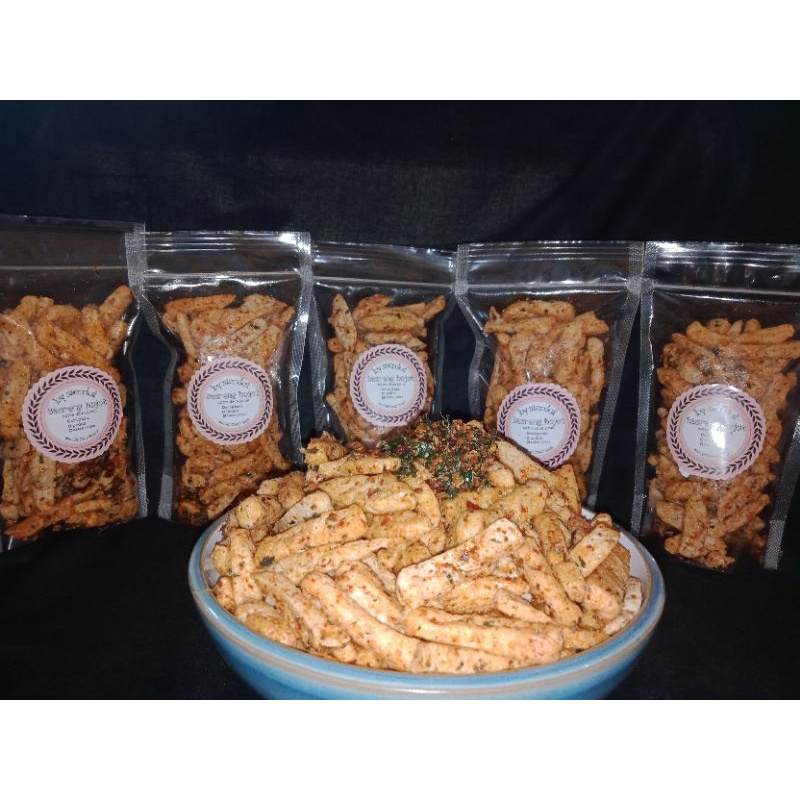 

basreng bumbu bojot 70 gr cemilan SIENDUT baso goreng/basreng stik bumbu bojot/cemilan pedas