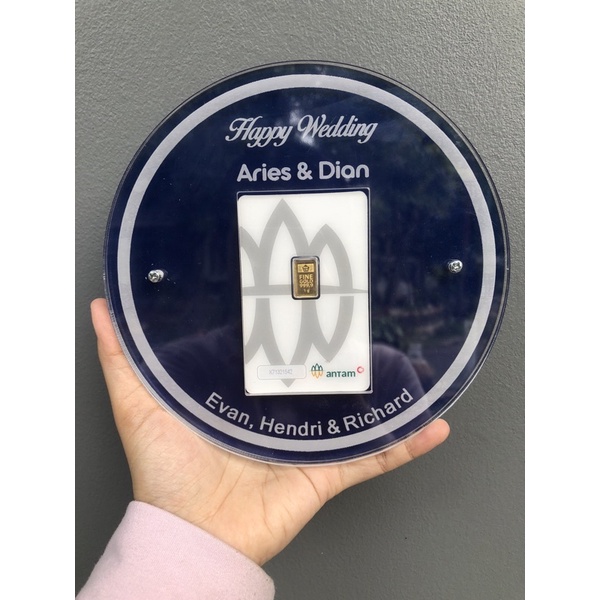 Acrylic case logam mulia/ kotak akrilik/ custom akrilik/ souvenir akrilik/ hadiah akrilik/ acrylic/ 