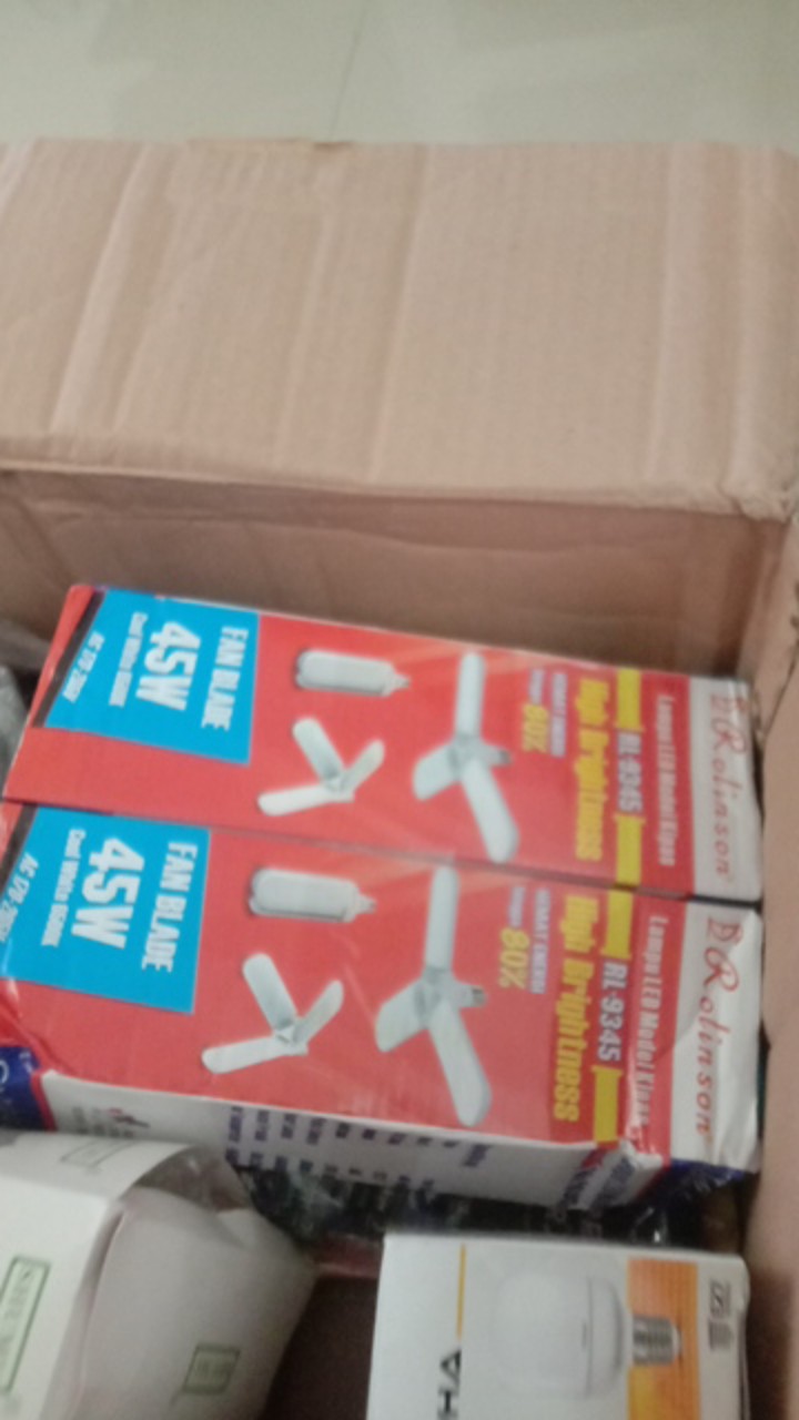 Lampu Model Baling Kipas Bohlam Led 50w